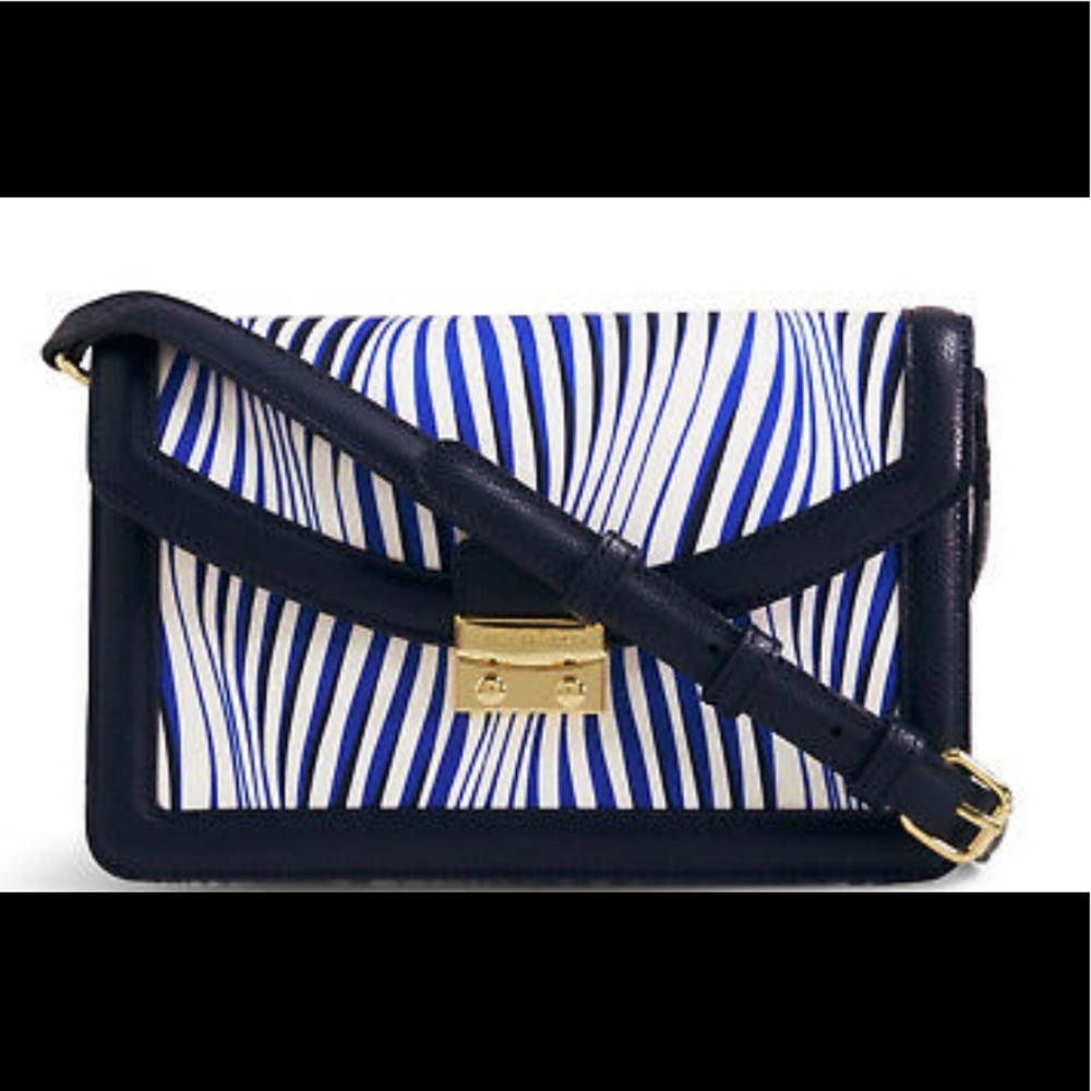 VERA BRADLEY WAVY STRIPE TESS CROSSBODY